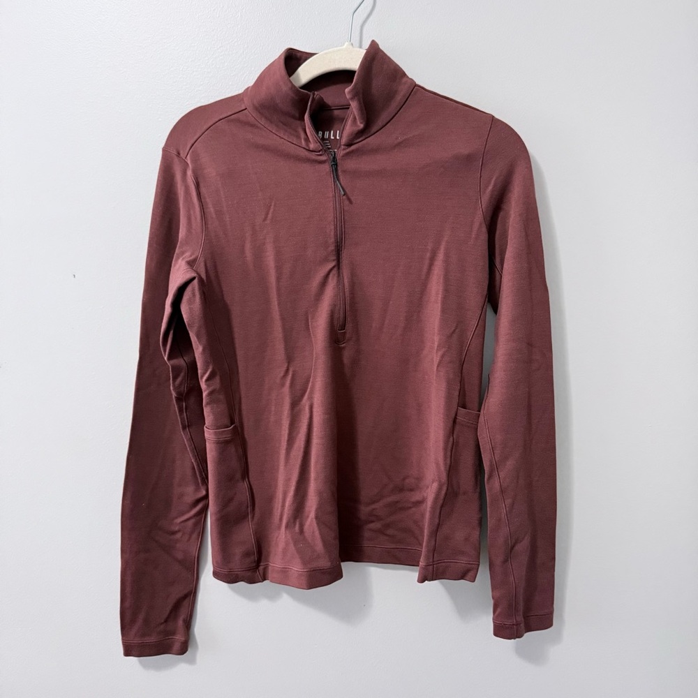 NOBULL Merino Wool 1/4 Zip Jacket